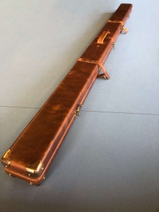 Brown Leather Cue Case